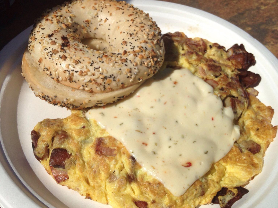 米逊维耶荷餐馆和美食-Bagels and Brew