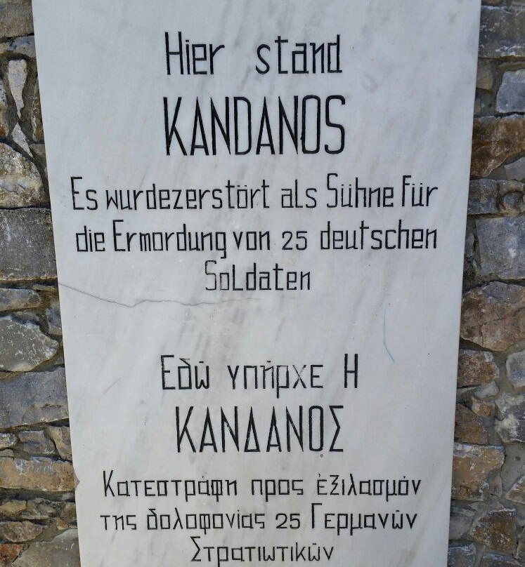 Kandanos War Memorial景点图片