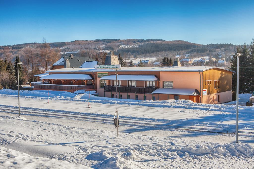 Kovarska酒店住宿-Pension und Gaststaette An der Erzgebirgsbahn