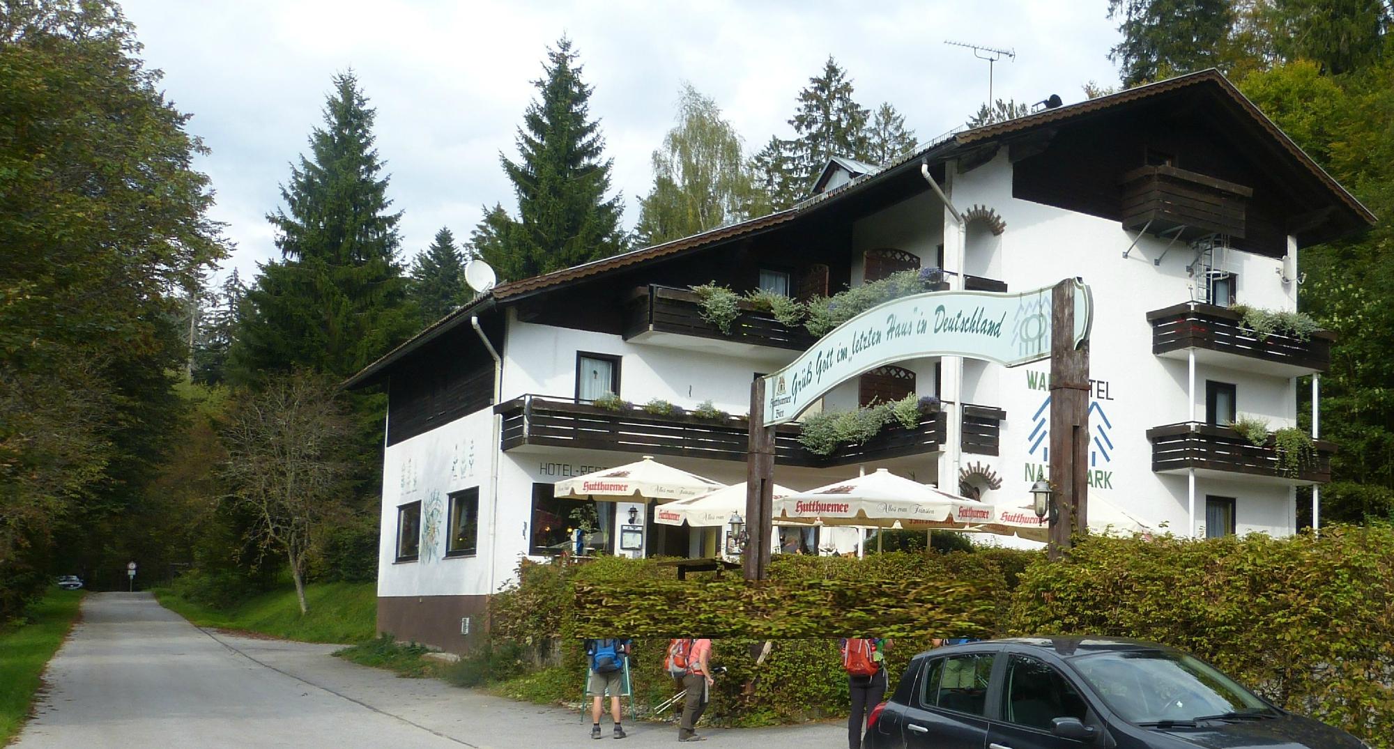 Waldhotel Naturpark-浴室