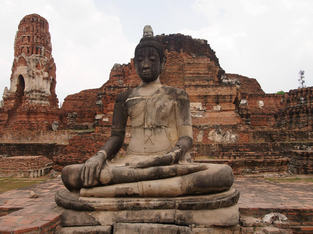 Wat Mahathat-讪卡武里必去景点