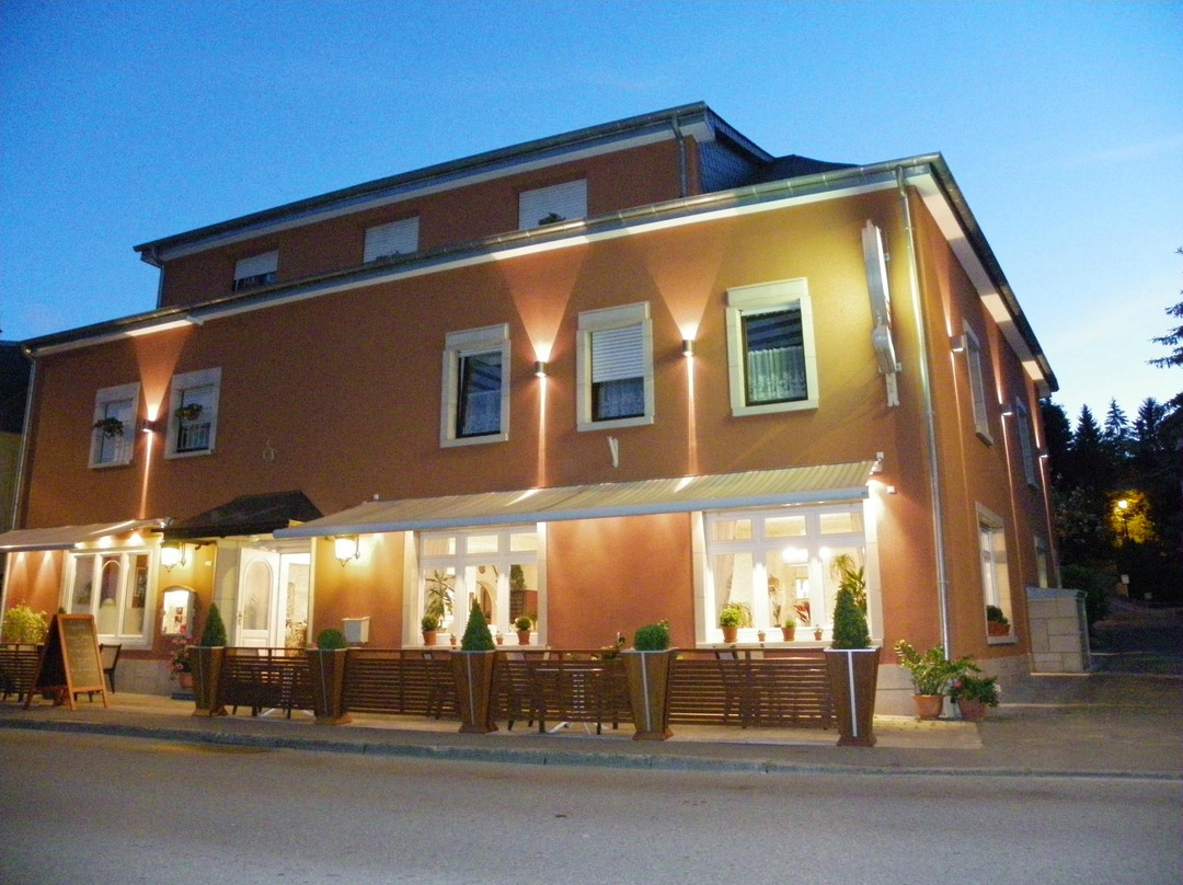 Ansembourg餐馆和美食-Auberge Weidendall