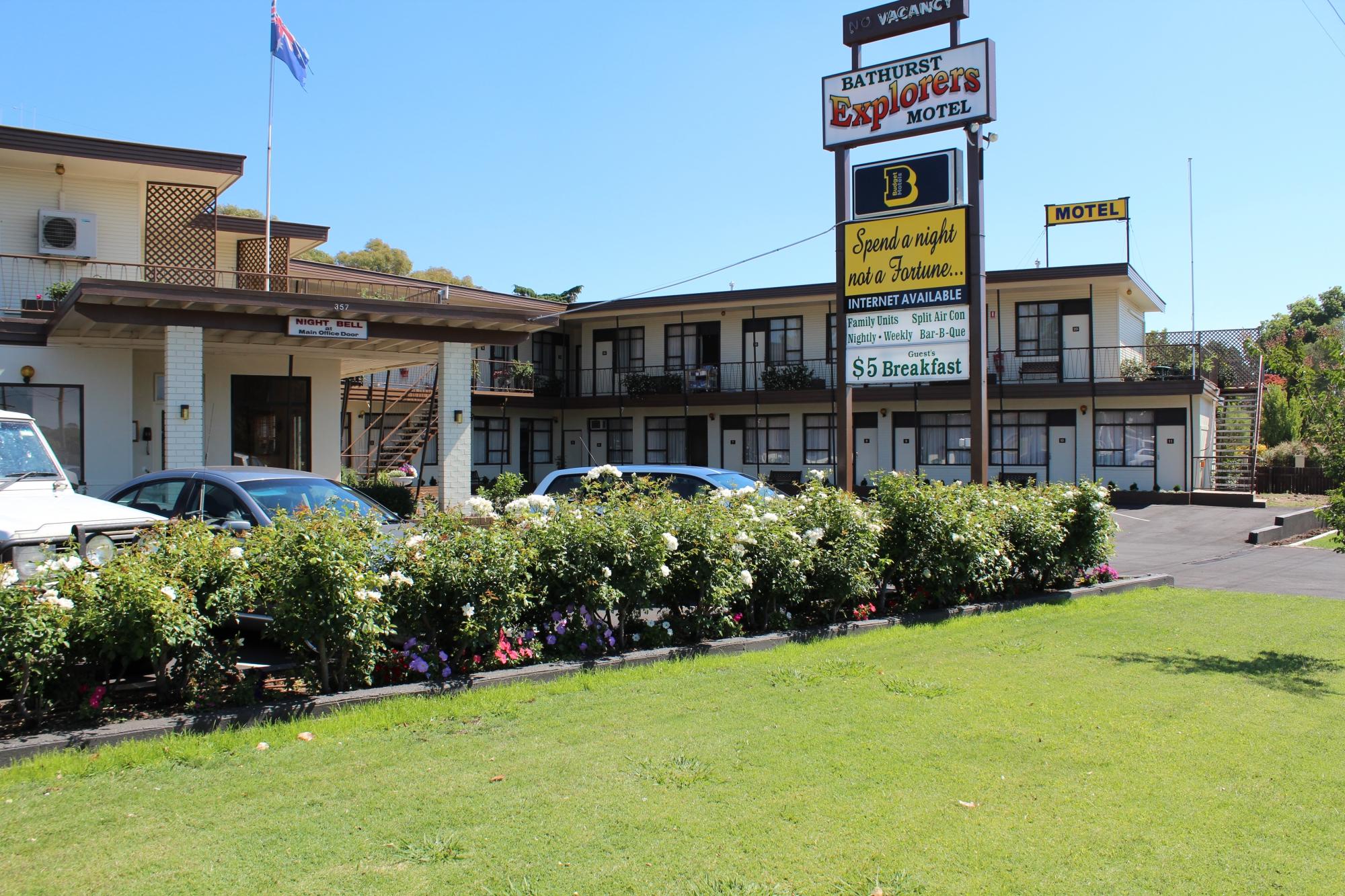 Bathurst Explorers Motel-浴室