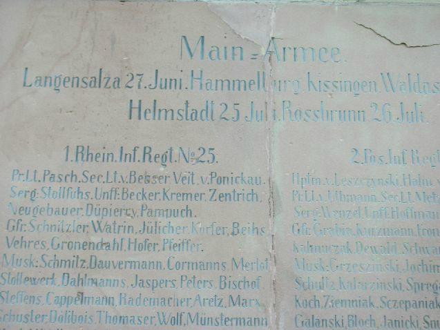 Ehrenmal Preussischen Soldaten Feldzug 1866-科布伦茨必去景点