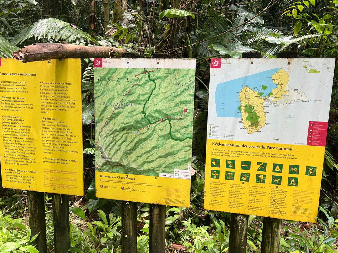 Trace des chutes Moreau-Goyave必去景点