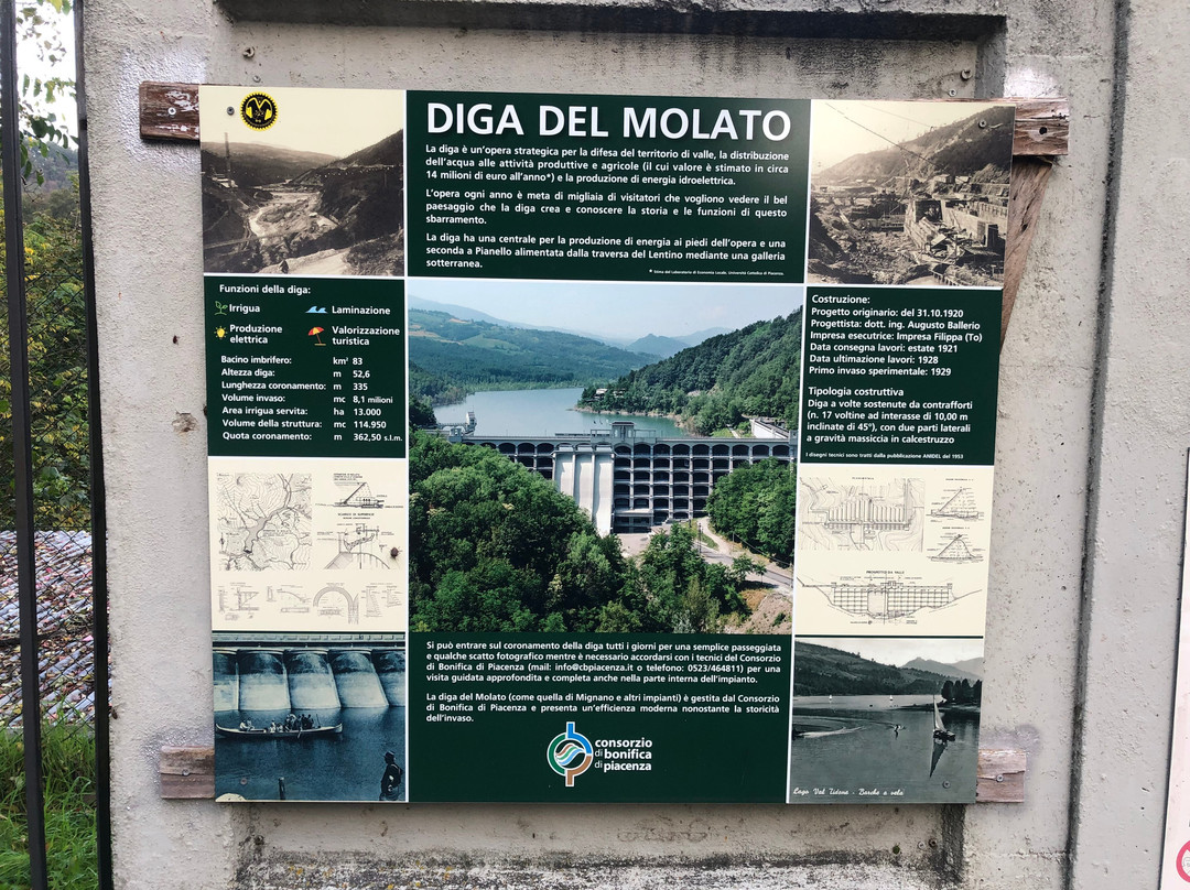 Lago di Trebecco e Diga del Molato景点图片