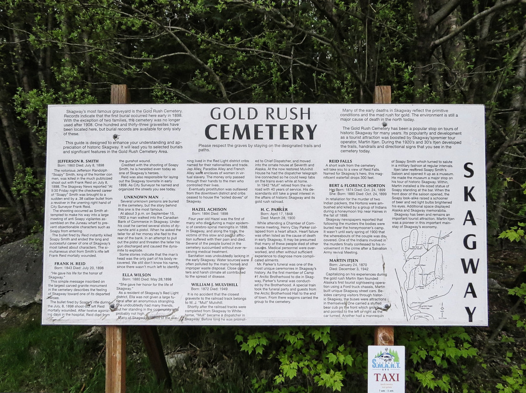 Gold Rush Cemetery-史凯威必去景点