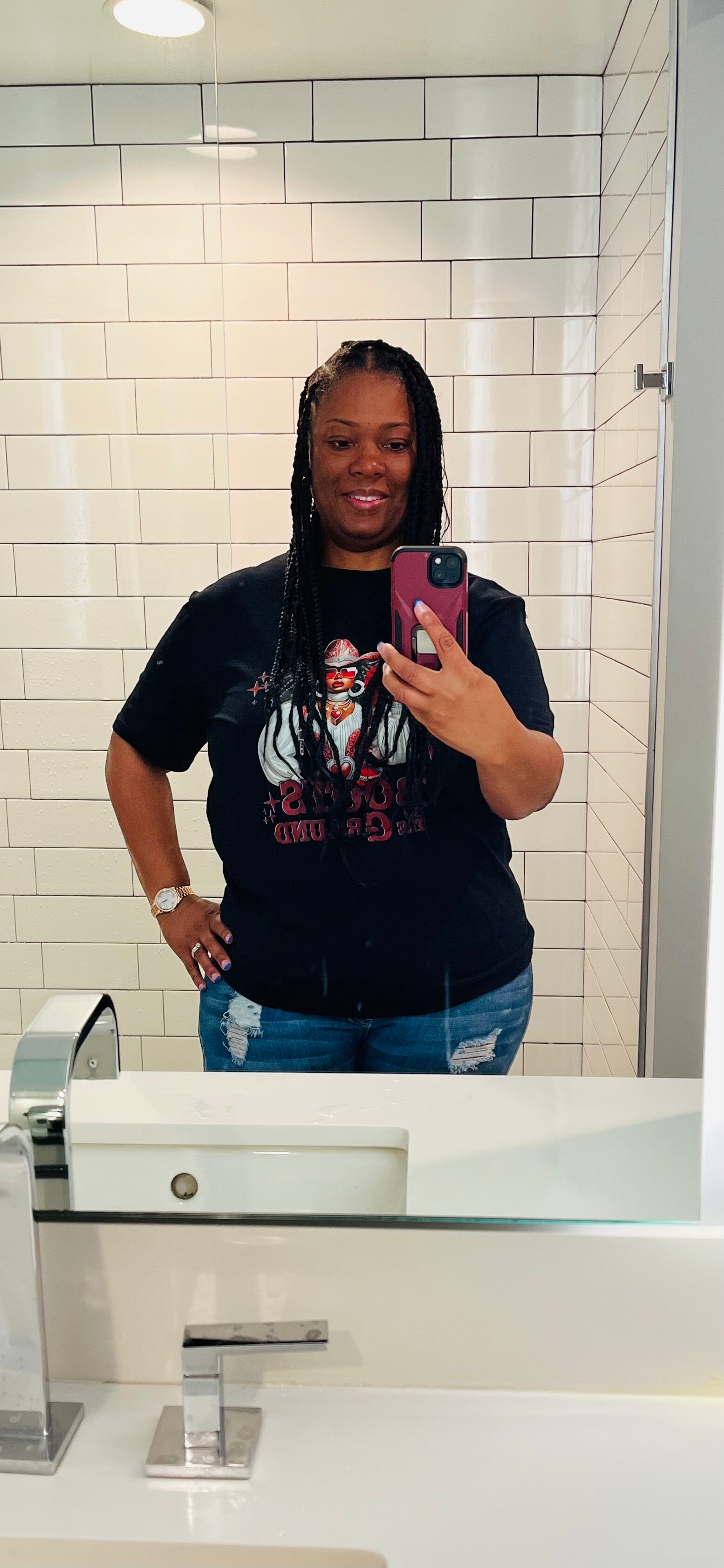 Cambria Hotel LAX-浴室