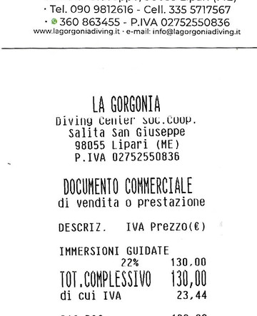 La Gorgonia Diving Center-利帕里必去景点