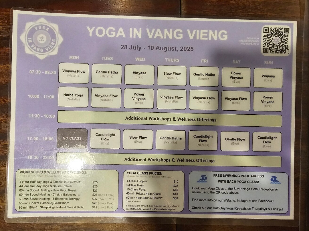 Yoga in Vang Vieng-旺阳必去景点