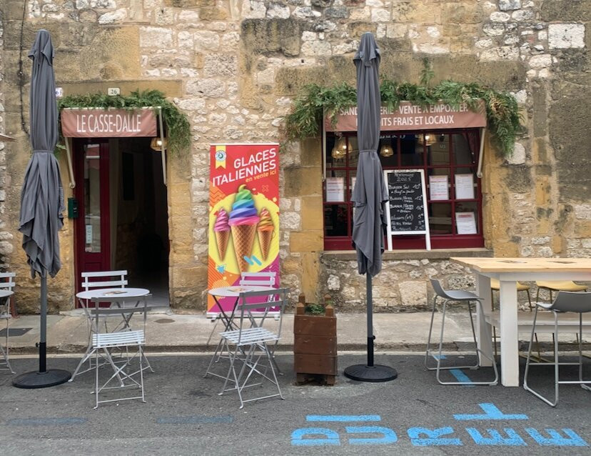 Monpazier餐馆和美食-Le Casse Dalle