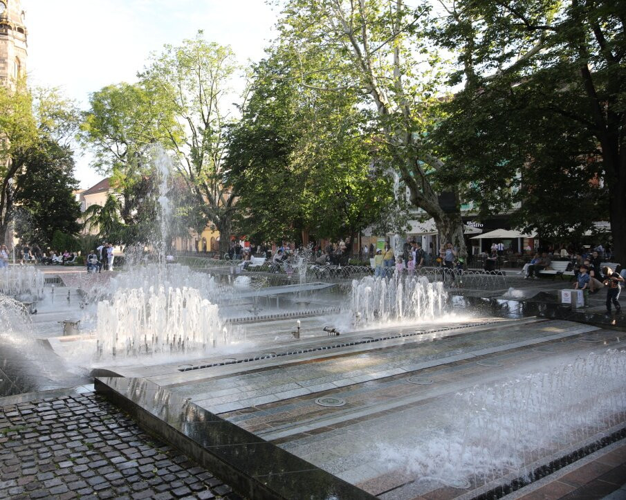 Singing fountain-科希策必去景点