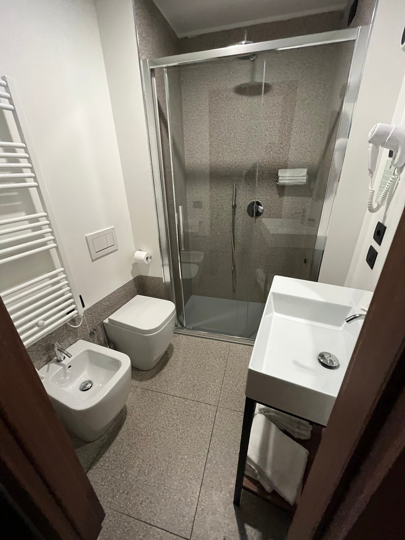 Hotel Padova Casa del Pellegrino-浴室