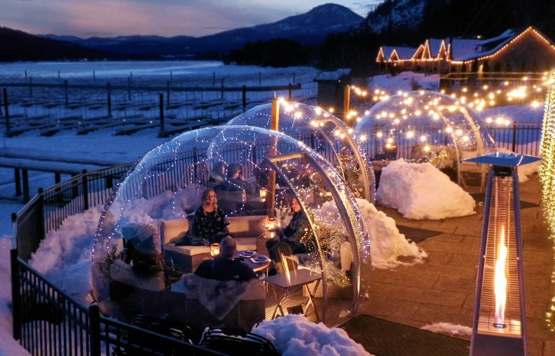 Dover Bay Resort Sandpoint-餐饮