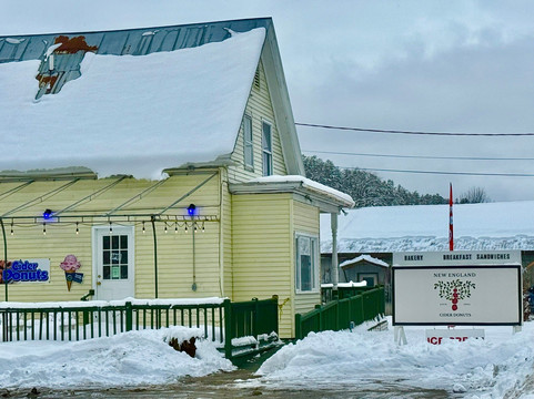 New England Cider Donuts Ludlow Vermont