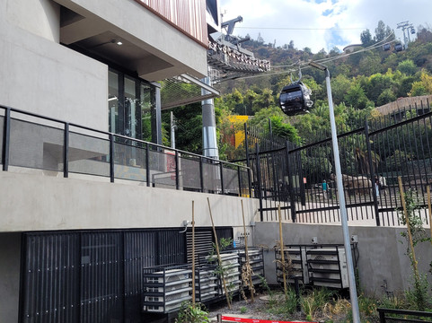 Teleférico Pio Nono-圣地亚哥必去景点