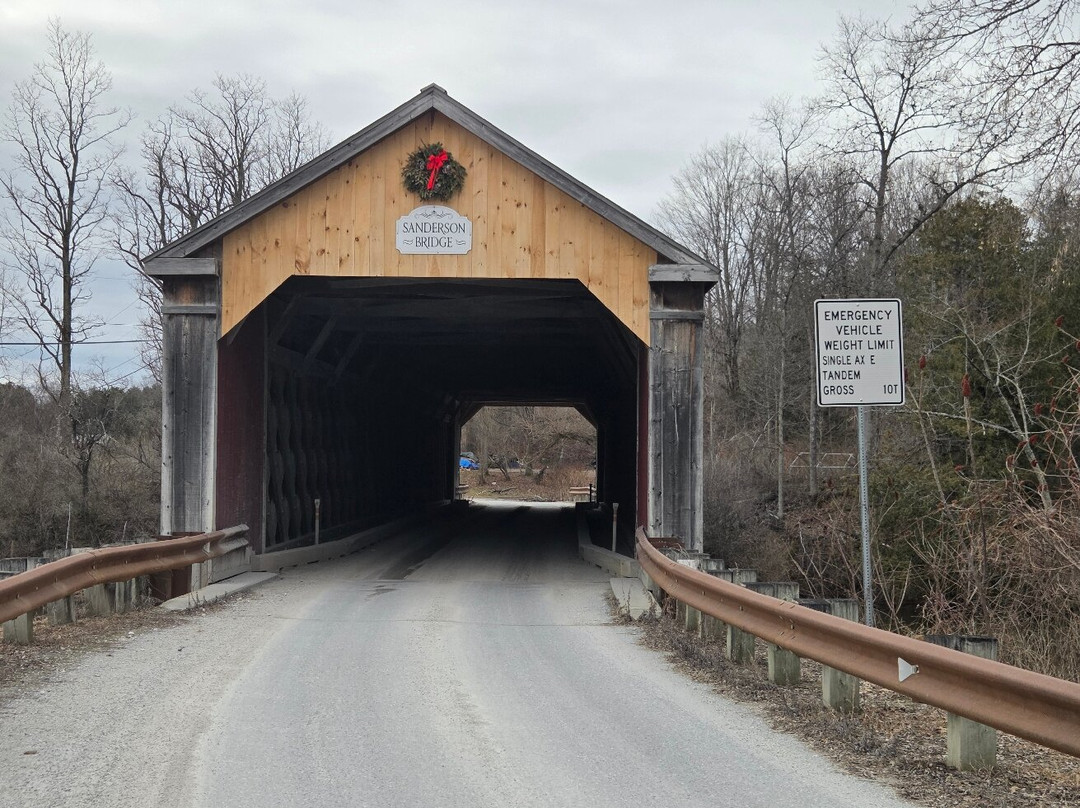 Sanderson Covered Bridge-Brandon必去景点