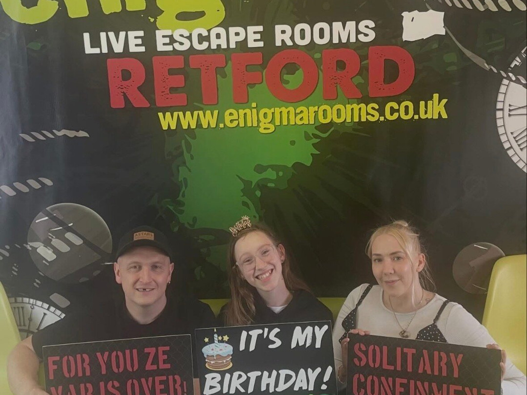 Enigma Live Escape Rooms Retford-Retford必去景点