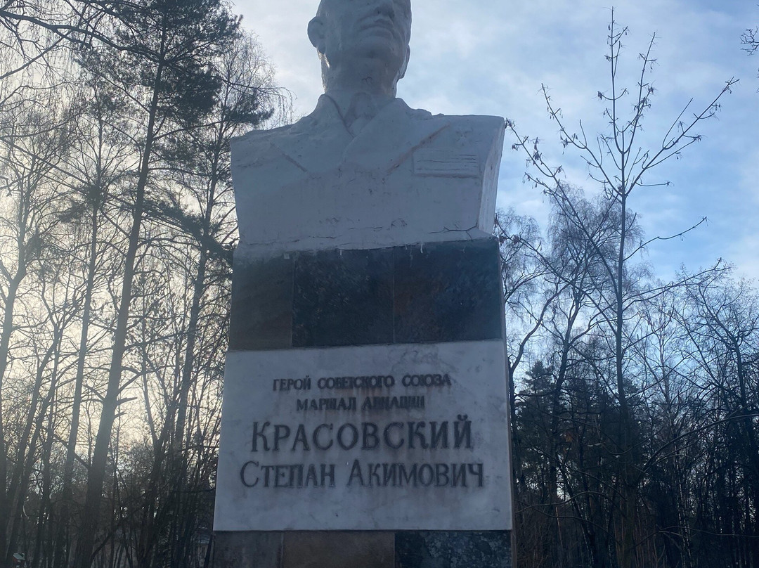 Pamyatnikbyust CA Krasovskomu-Monino必去景点