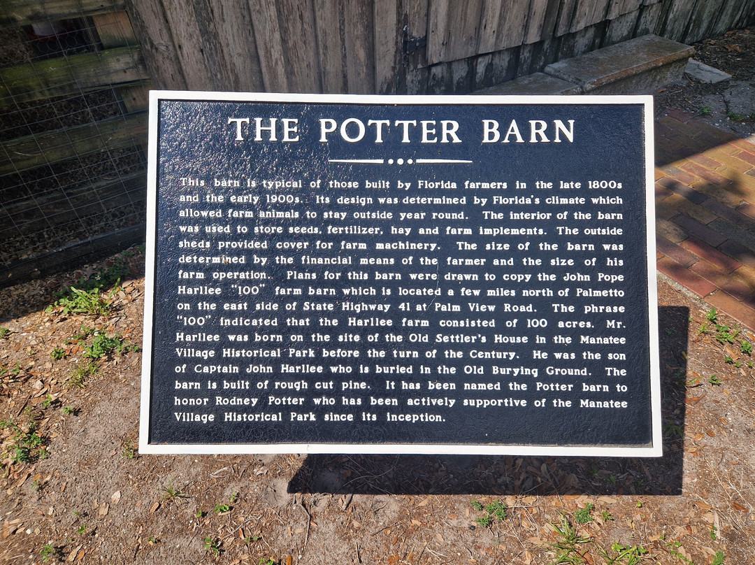 Manatee Village Historical Park-布雷登顿必去景点