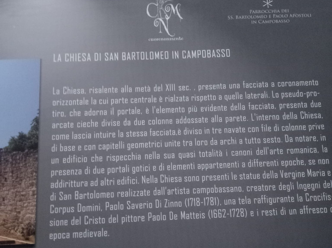 Chiesa di San Bartolomeo-坎波巴索必去景点