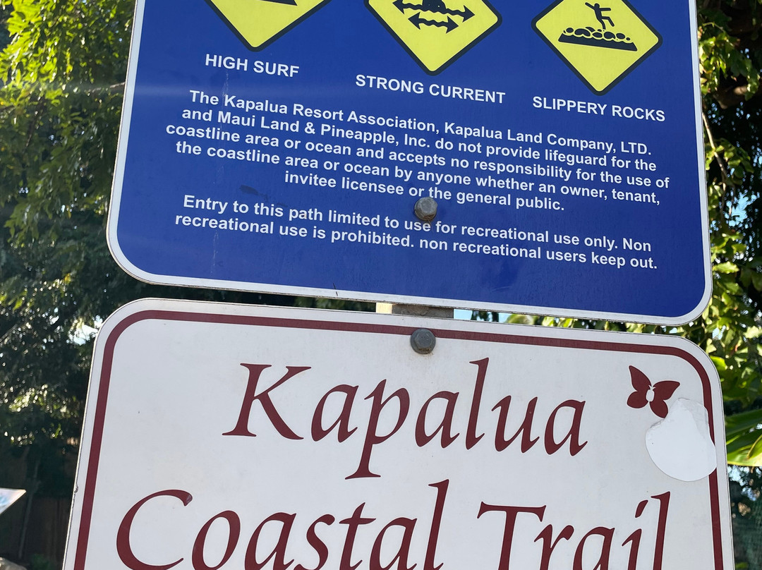 Kapalua Coastal Trail-拉海纳必去景点