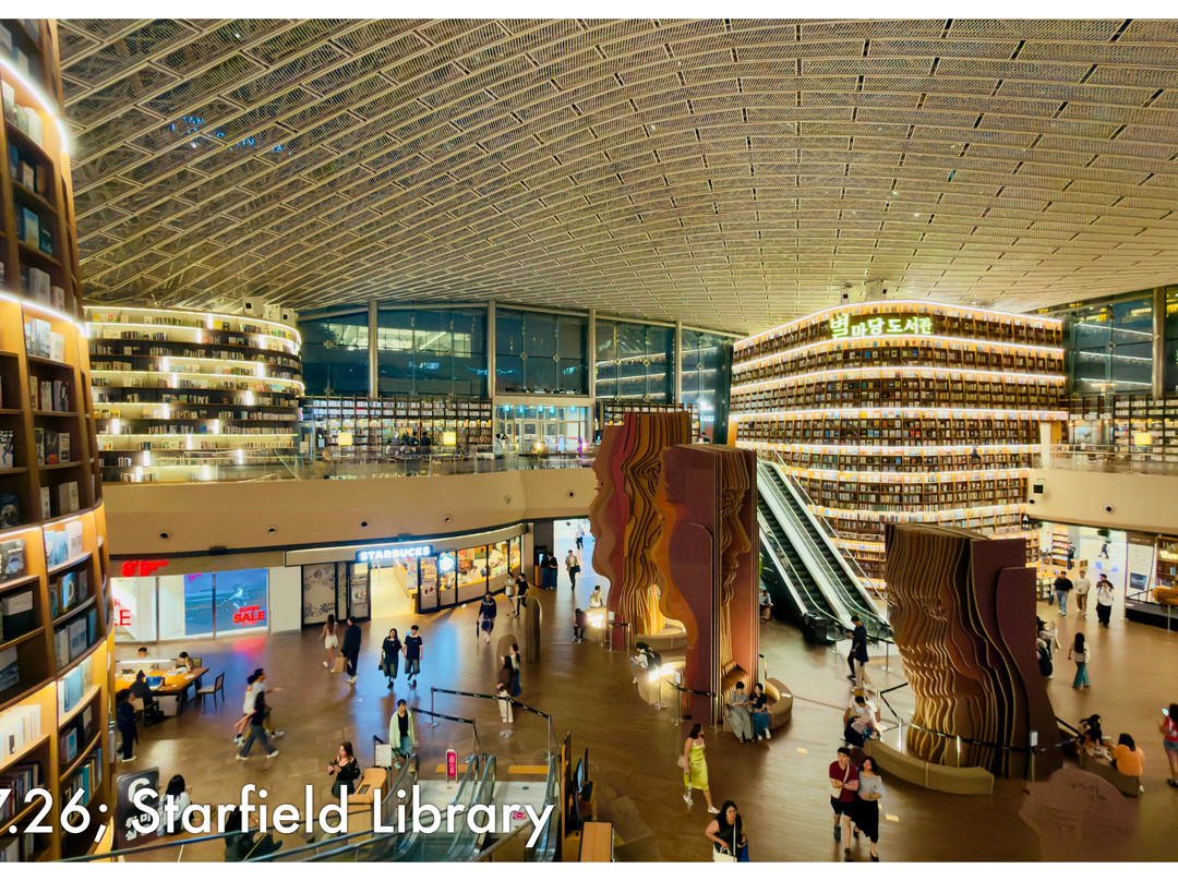 Starfield Library-首尔必去景点