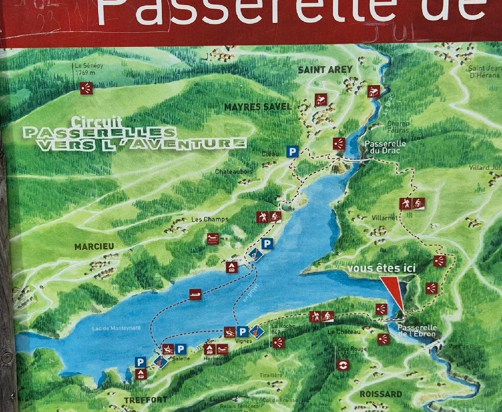 Passerelle Himalayenne du Drac-Mayres-Savel必去景点