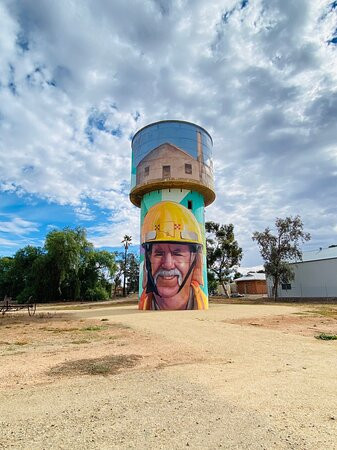 Snowtown Water Tower Art景点图片