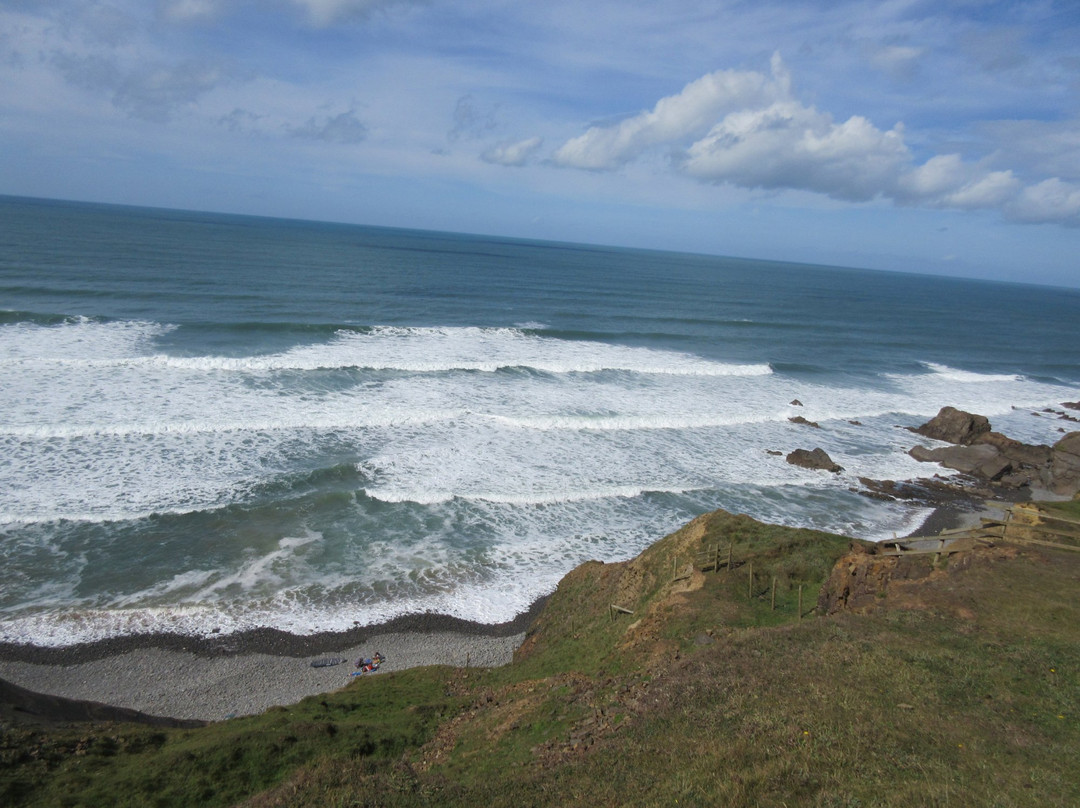 Sandymouth Beach景点图片