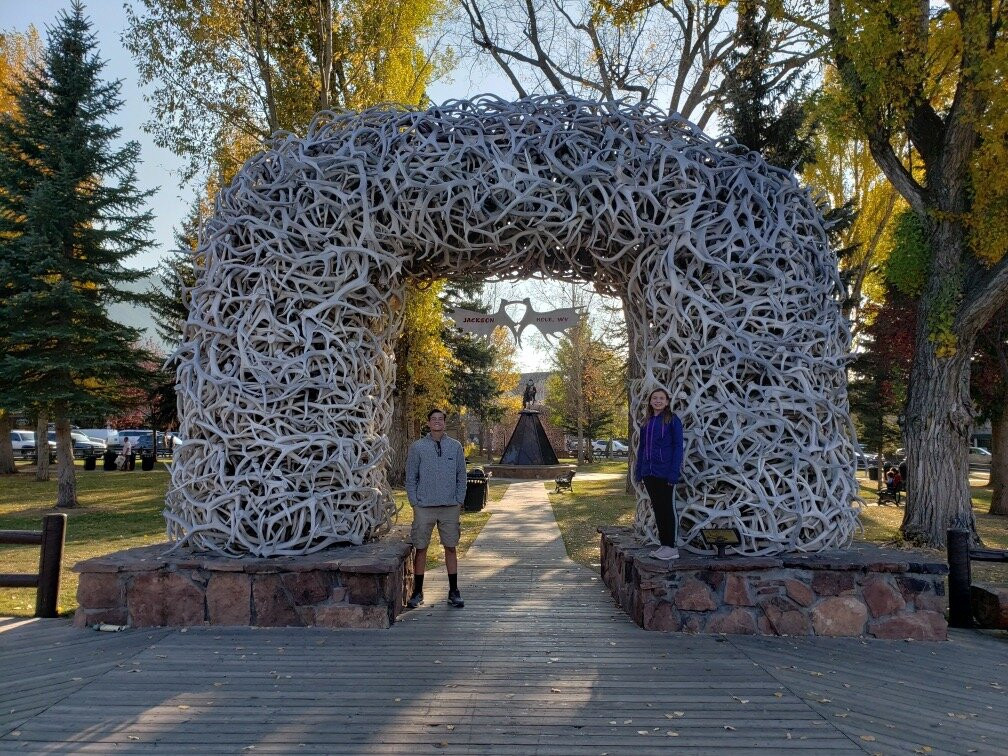 Antler Arches of Jackson-杰克逊必去景点