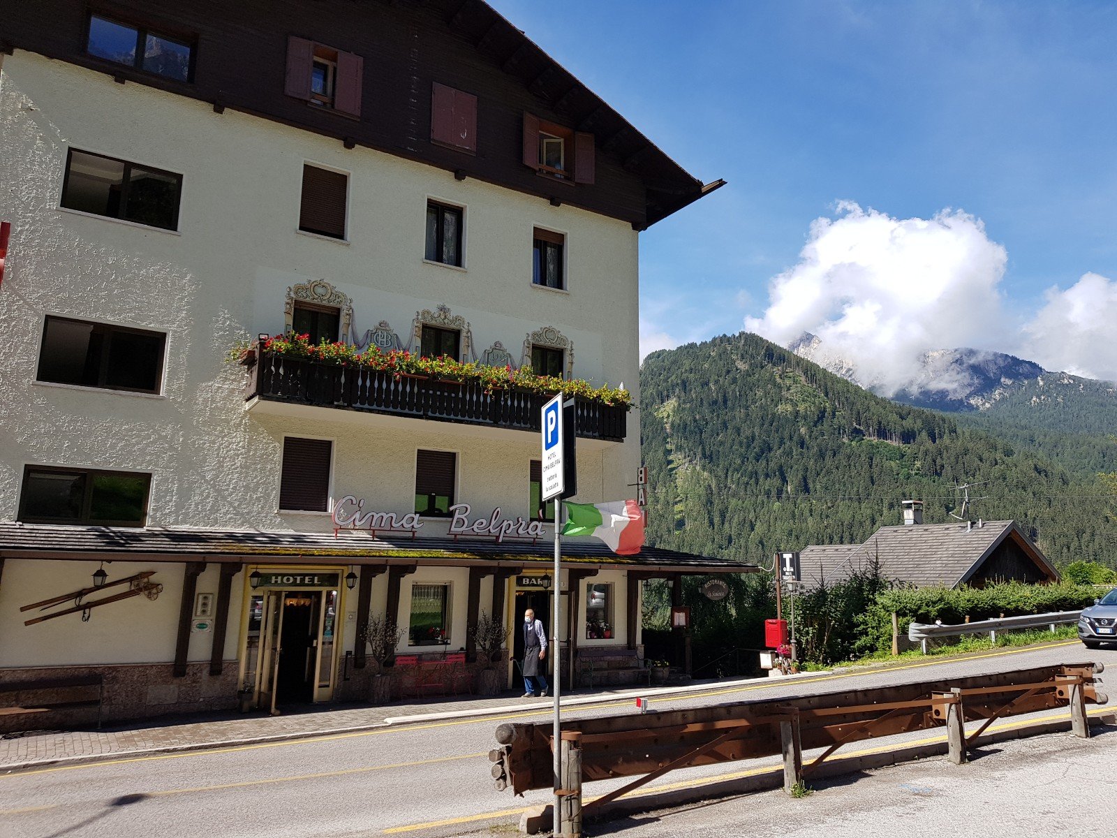 Cima Belpra' Hotel-浴室
