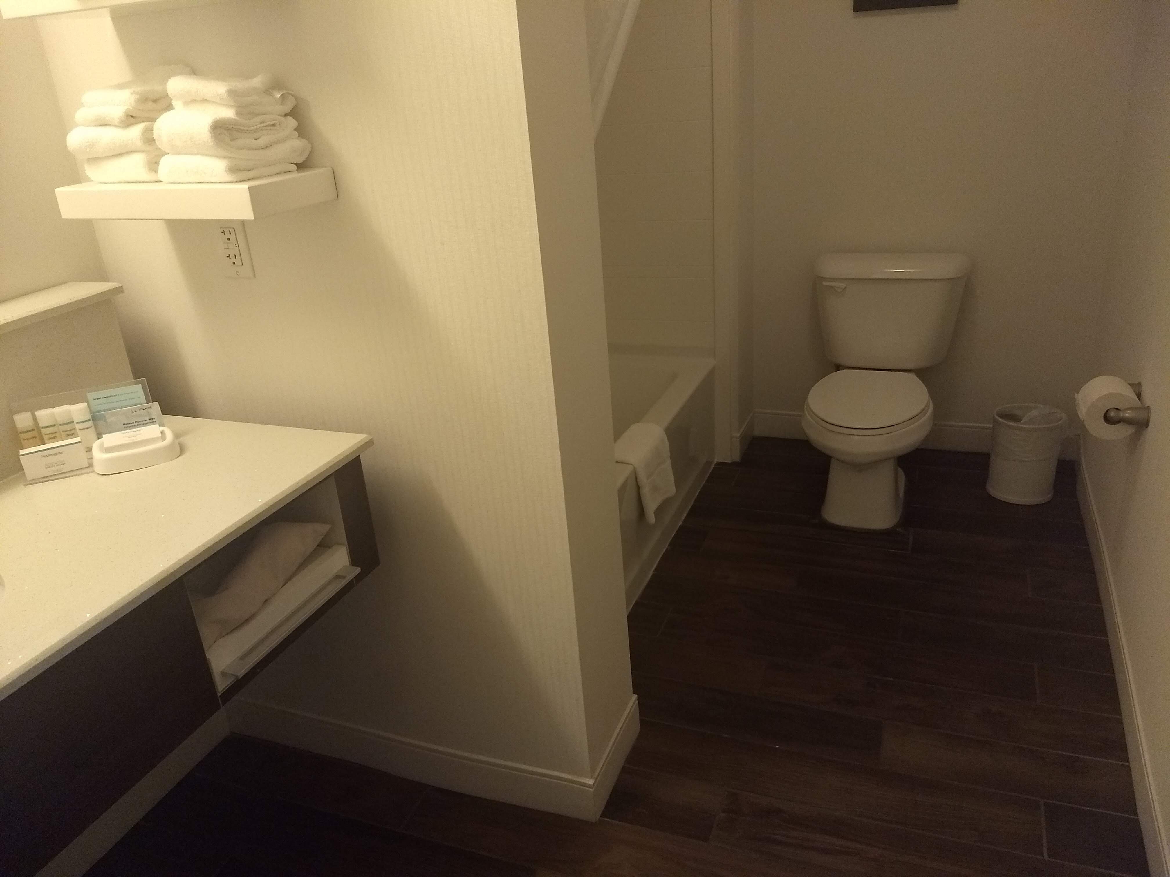 Hampton Inn & Suites Charlotte/pineville-浴室