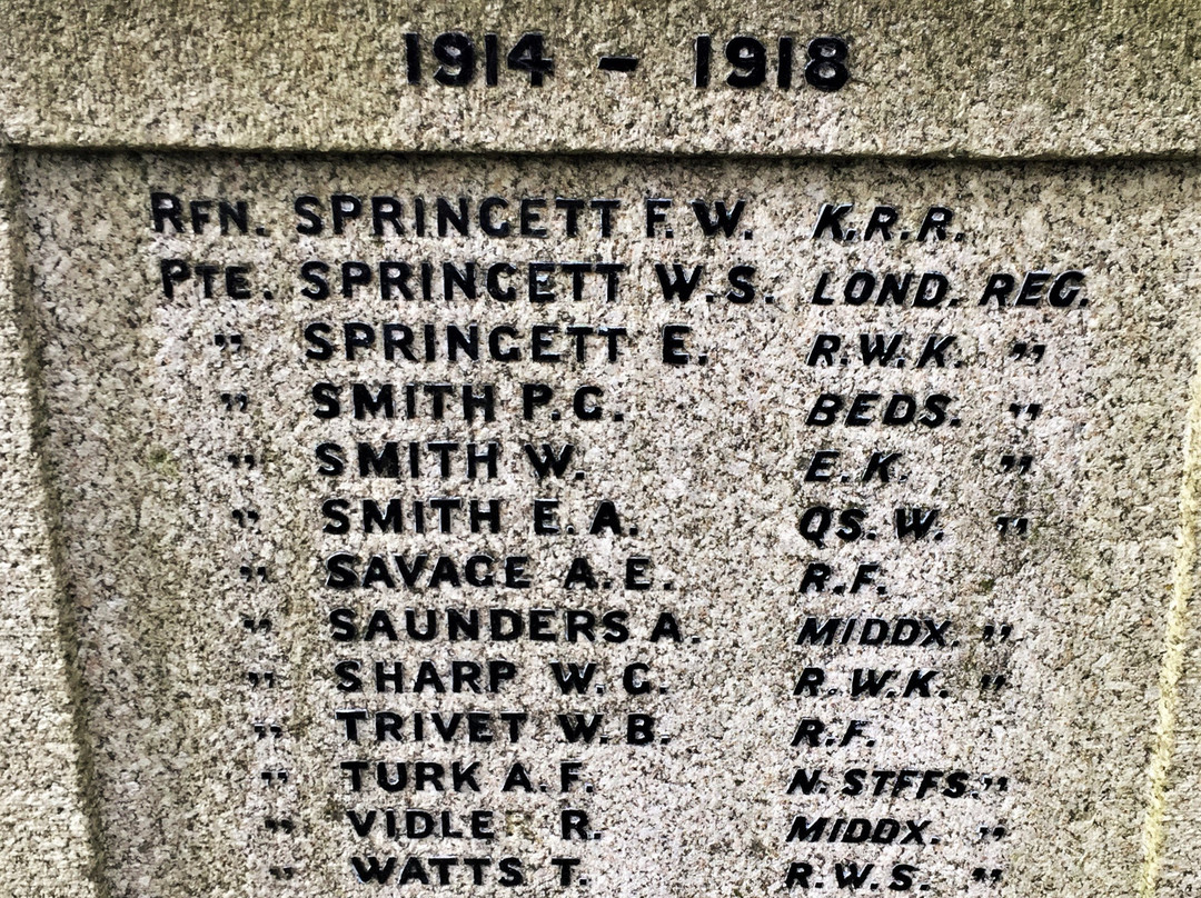 Horsmonden War Memorial
