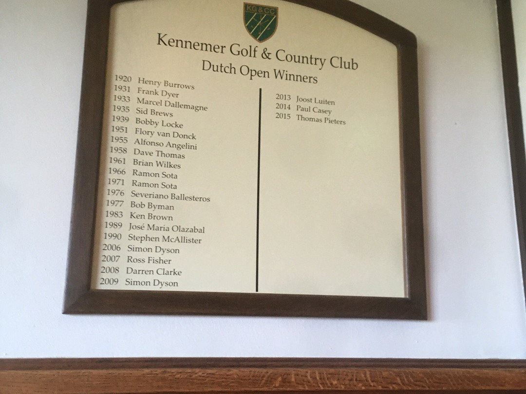 Kennemer Golf & Country Club-赞德沃特必去景点
