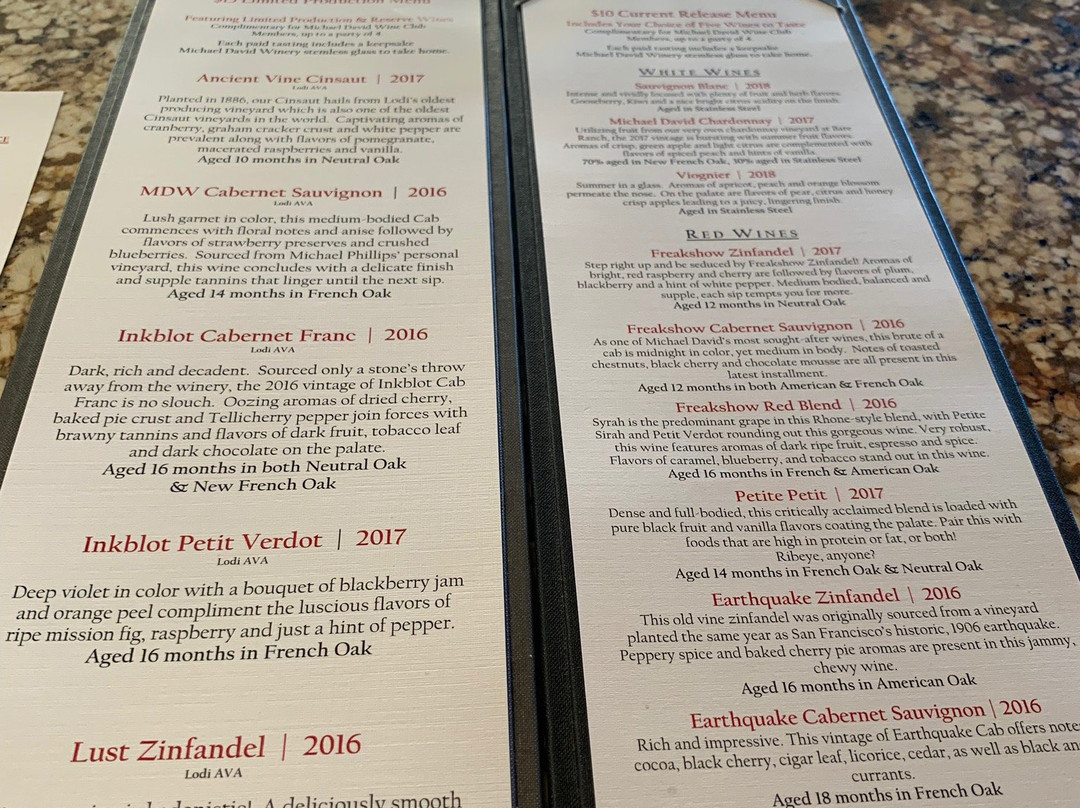 Michael David Vineyards-洛迪必去景点