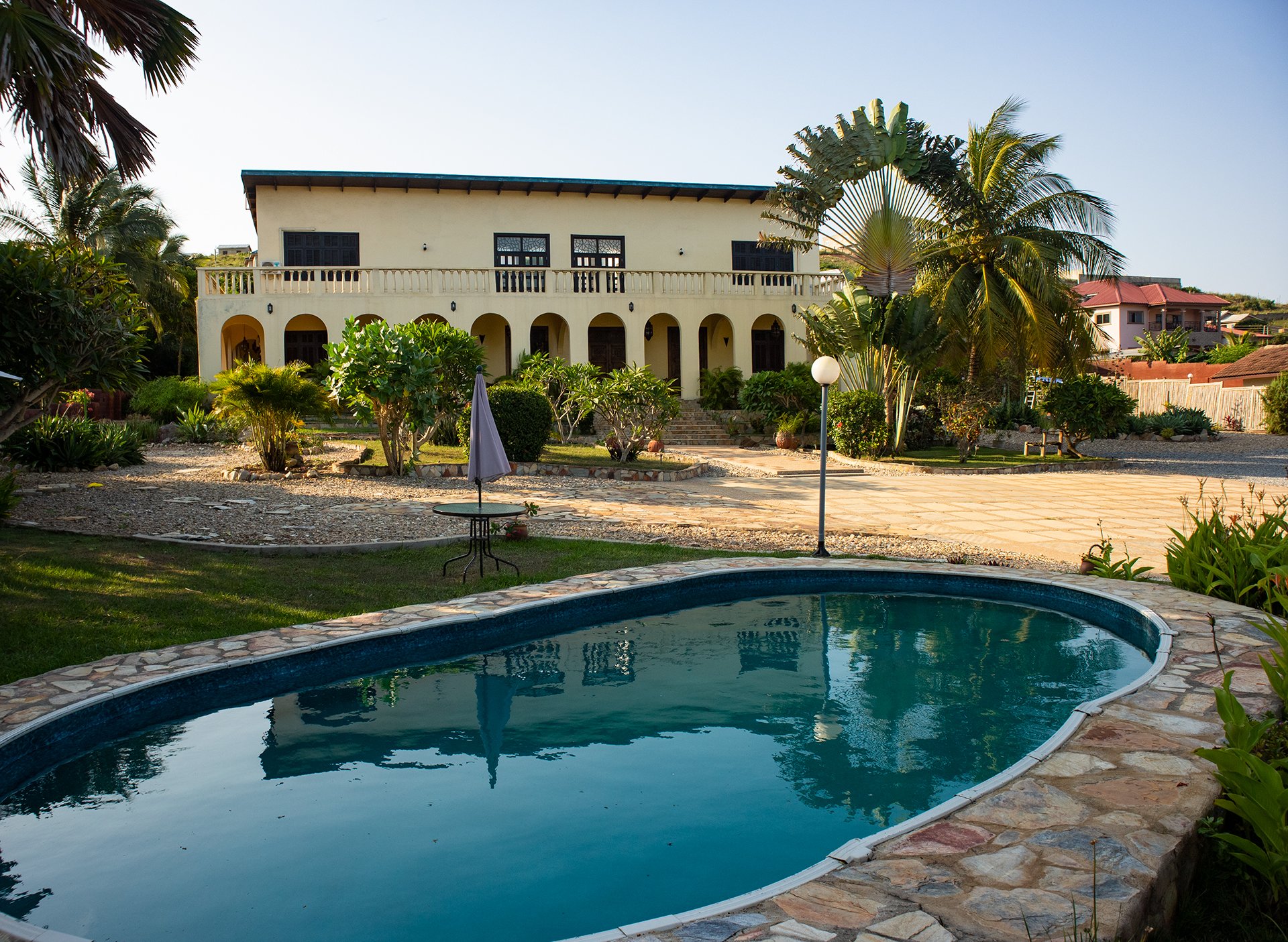 Villa Teranga Boutique-泳池