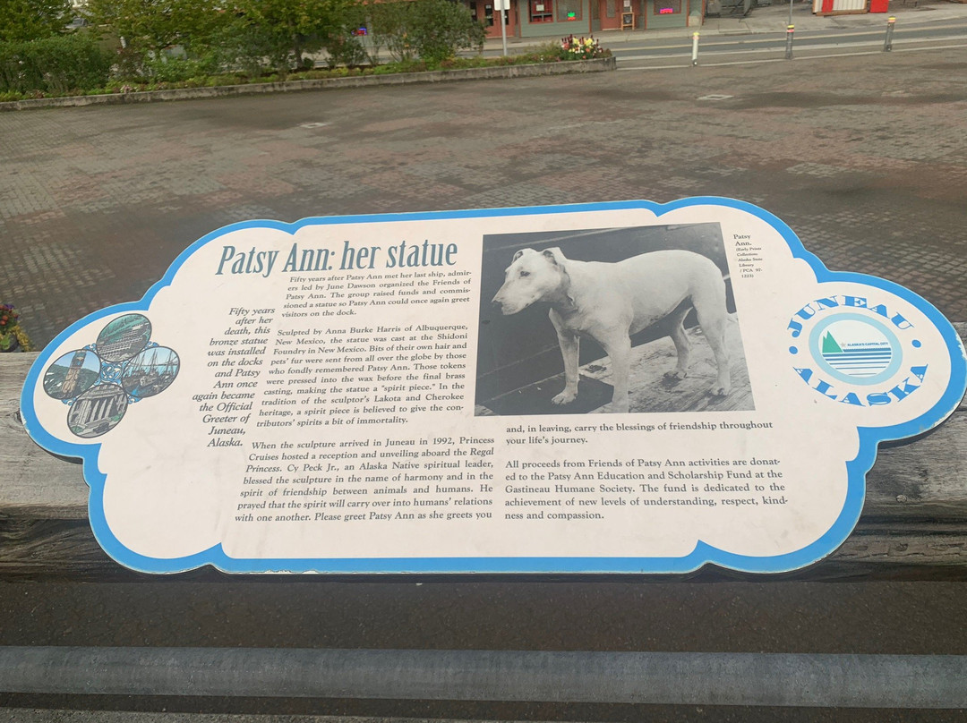 Statue of Patsy Ann, the Dog-朱诺必去景点