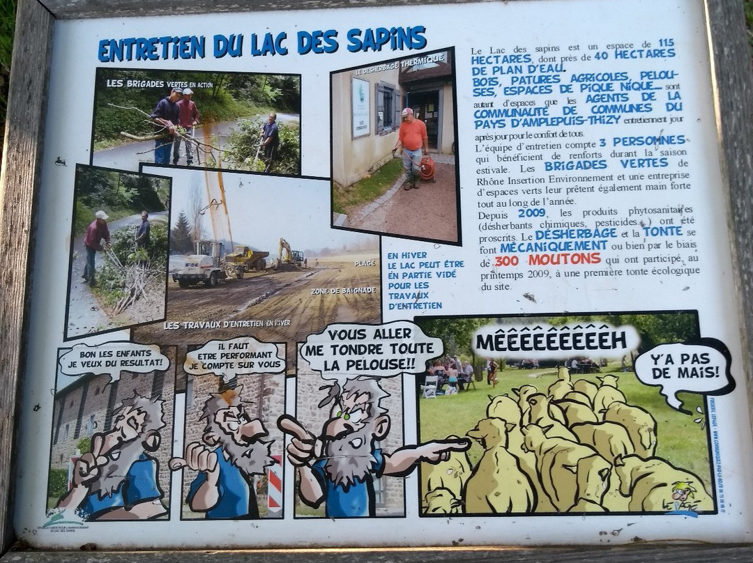 Lac des Sapins-Cublize必去景点