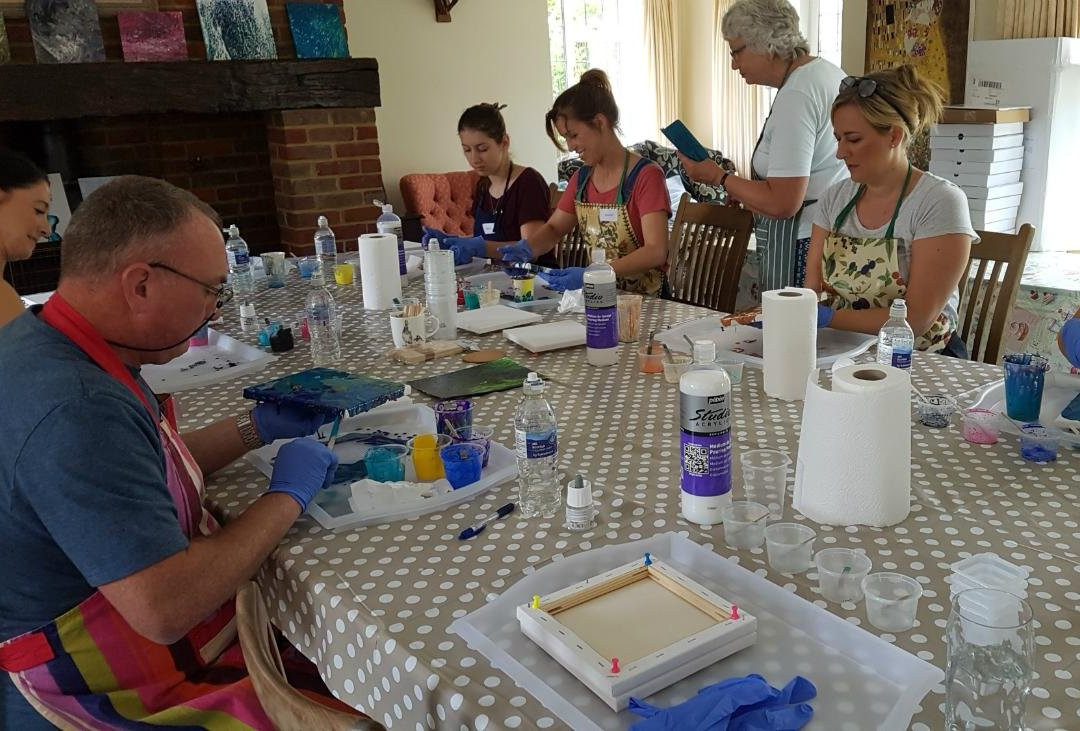 Paint pouring workshops-Prestwood必去景点
