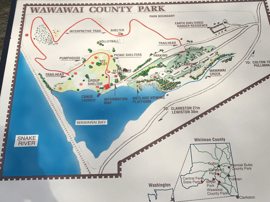 Wawawai County Park景点图片