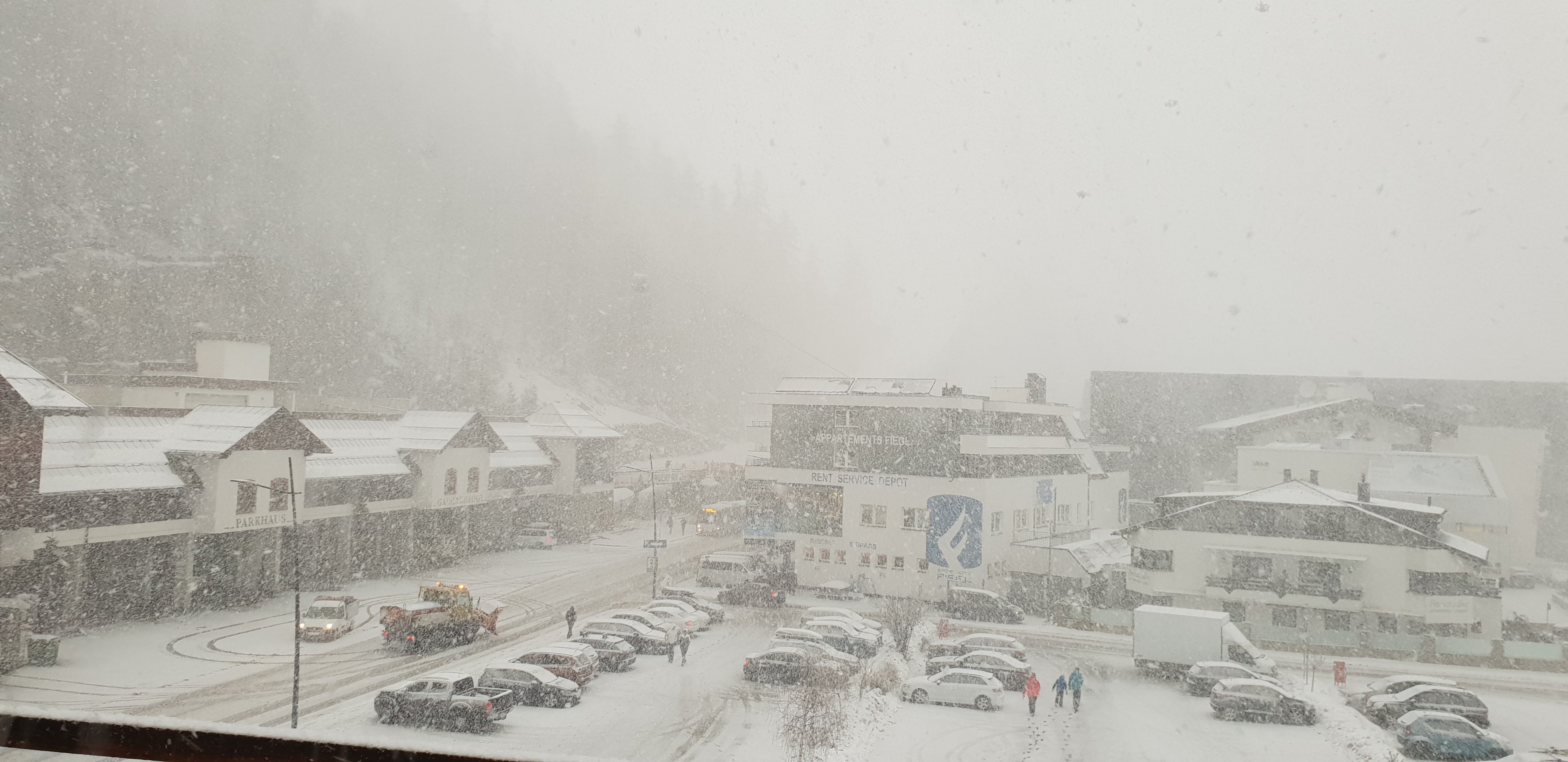 Hotel Bäckelar Wirt Sölden-酒店景观