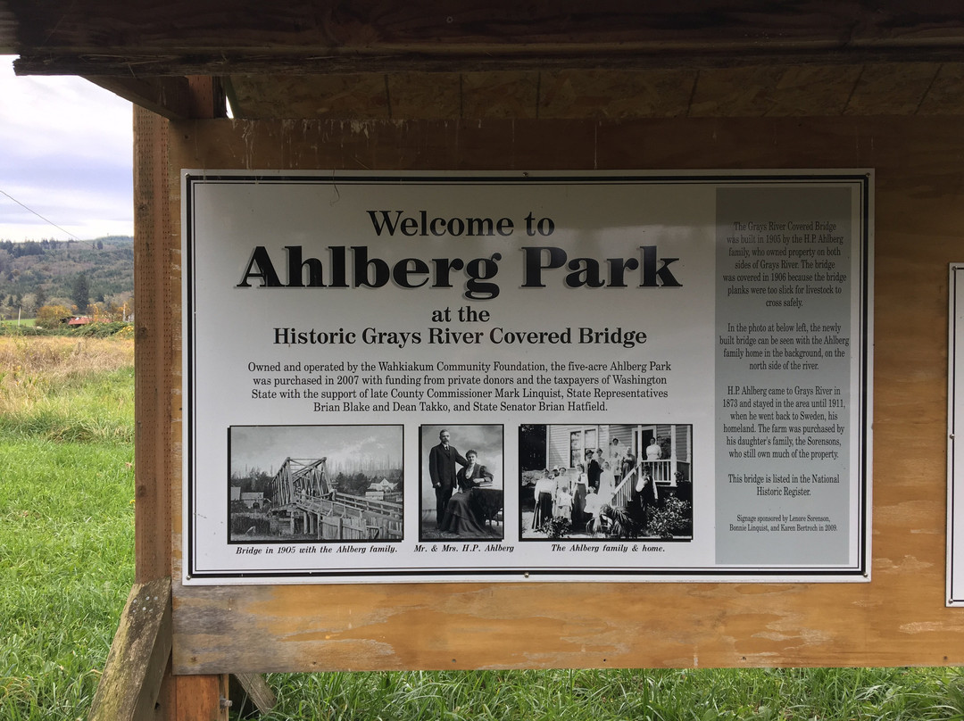 Grays River Covered Bridge-Grays River必去景点
