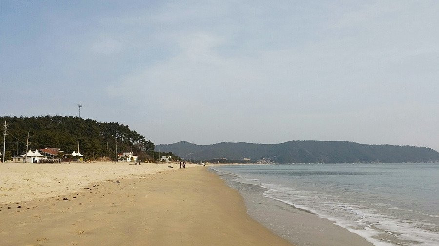 Sinji Myeongsasimni Beach-莞岛郡必去景点