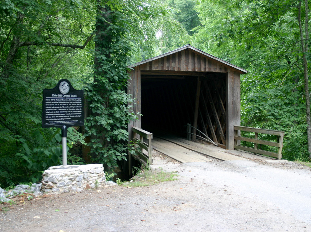 Elder Mill Covered Bridge-Watkinsville必去景点