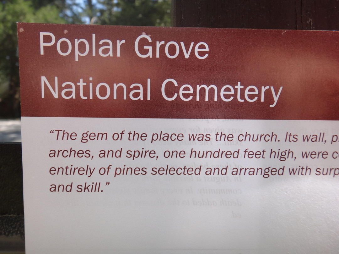Poplar Grove National Cemetery景点图片