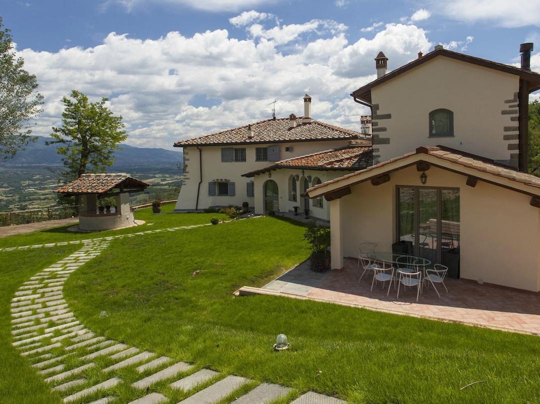 阿尔诺河畔里尼亚诺酒店住宿-Country House il Faeto