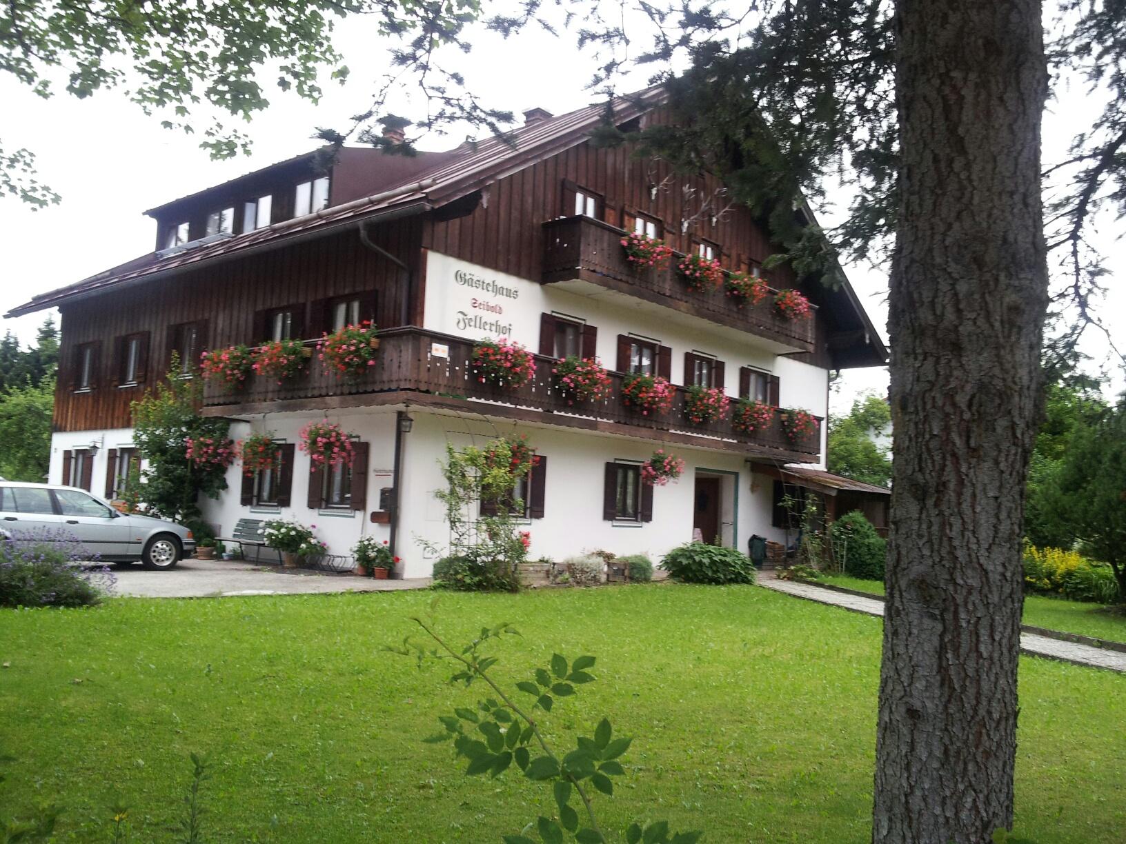 Gaestehaus Fellerhof-浴室