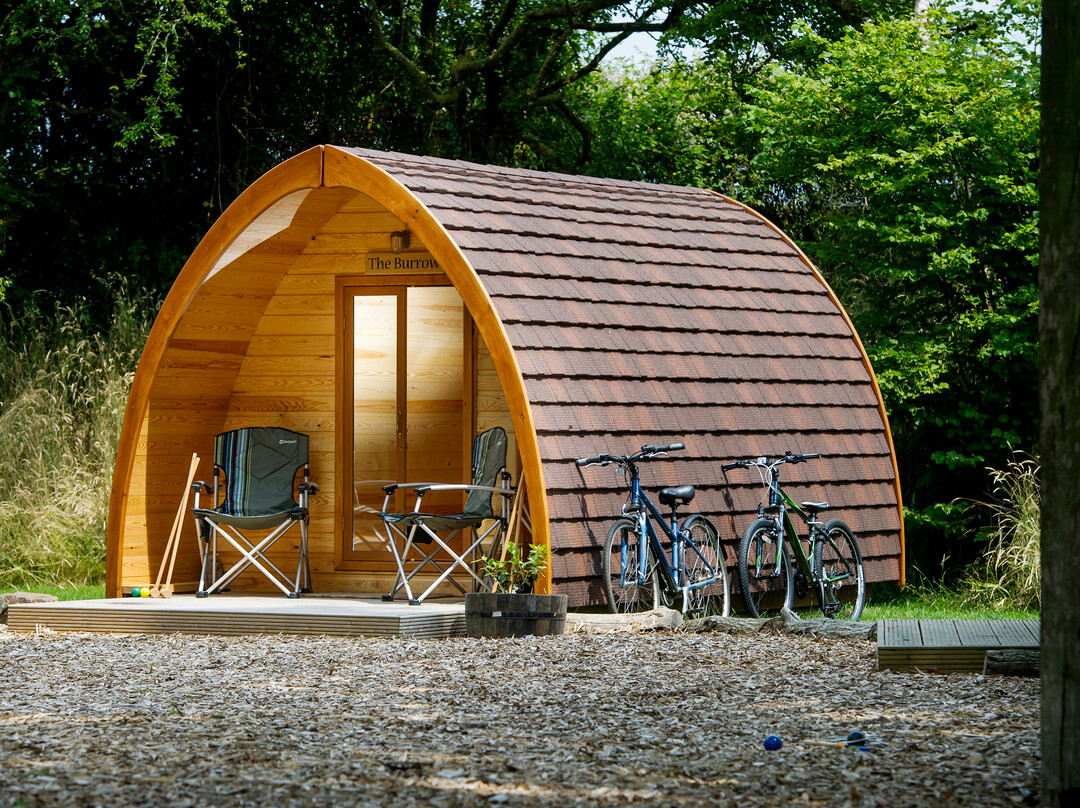 Quarry Pods at Dunsdon Farm