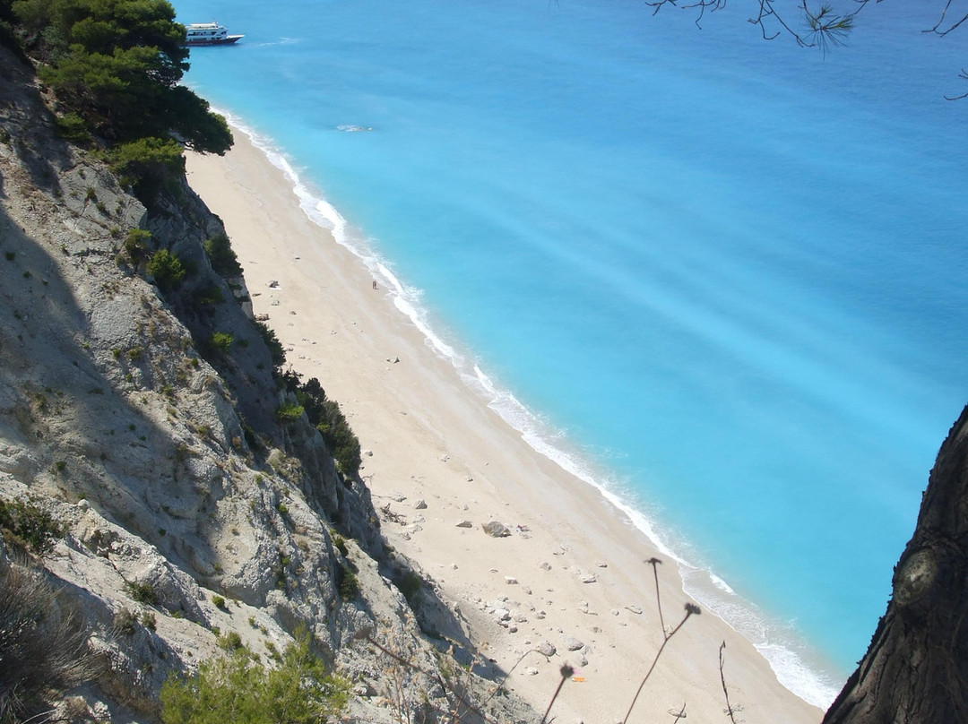 Egremni Beach-莱夫卡扎必去景点
